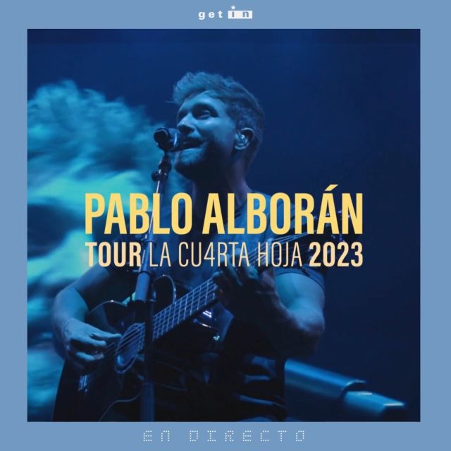 MAÑANA ES EL GRAN DÍA!👏🏻

Este 20 de mayo, en Fuengirola (Málaga) arranca la nueva gira de @pabloalboran por España. Aún quedan unas pocas entradas para poder disfrutar del artista en directo, no te lo puedes perder💙. 

(Recuerda comprar en canales de venta oficiales🎫)