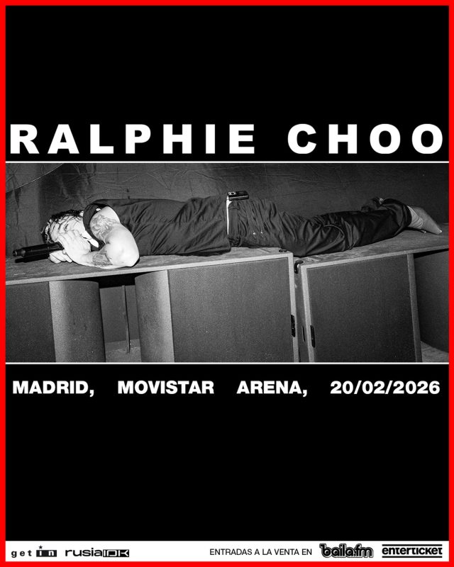 Concierto: Ralphie Choo
📅 20 febrero
📍 Movistar Arena
🎟️ Entradas en Enterticket.com

Foto:
@sin__________________________
