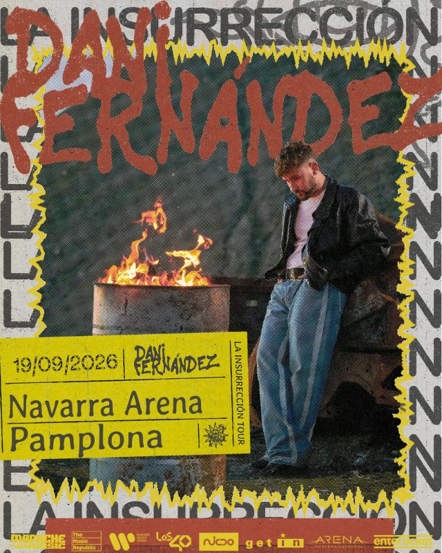 🔈🔈¡Nueva fecha para el concierto de DANI FERNÁNDEZ en PAMPLONA!

Por recomendación médica el concierto del Navarra Arena se ha aplazado al sábado 19 de septiembre.

SAVE THE DATE‼️‼️

🎟️Las entradas ya adquiridas serán válidas para la nueva fecha, pero si alguien no puede asistir y necesita devolverlas, podrá hacerlo siguiendo las indicaciones del email que recibirá en su correspondiente dirección de correo electrónico hasta el próximo 5 de mayo. 

@danifdezmusic 
@navarrarena